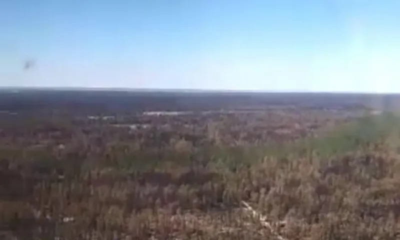 Пожар в Угловском районе ликвидирован