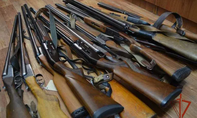 48 единиц незаконно хранящегося оружия добровольно сдали жители Алтайского края