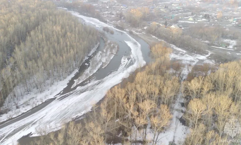 Уровень воды в реках Алей и Чарыш в Алтайском крае интенсивно растёт