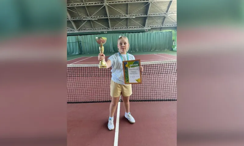 Юная теннисистка из Барнаула стала первой ракеткой России среди девочек 9–10 лет