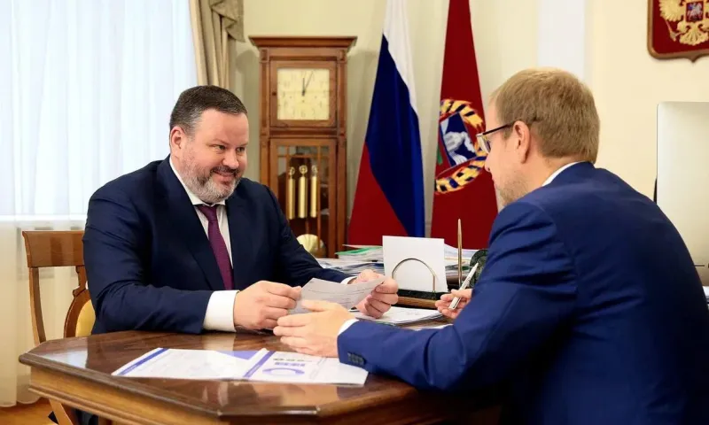 Встреча губернатора с министром: Алтайский край может получить сотни миллионов из федерального бюджета