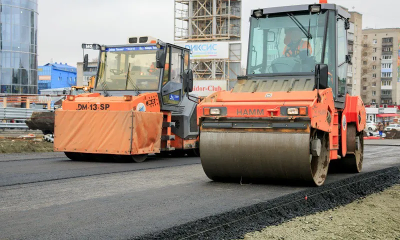 Движение по мосту на проспекте Ленина в Барнауле откроют до конца месяца