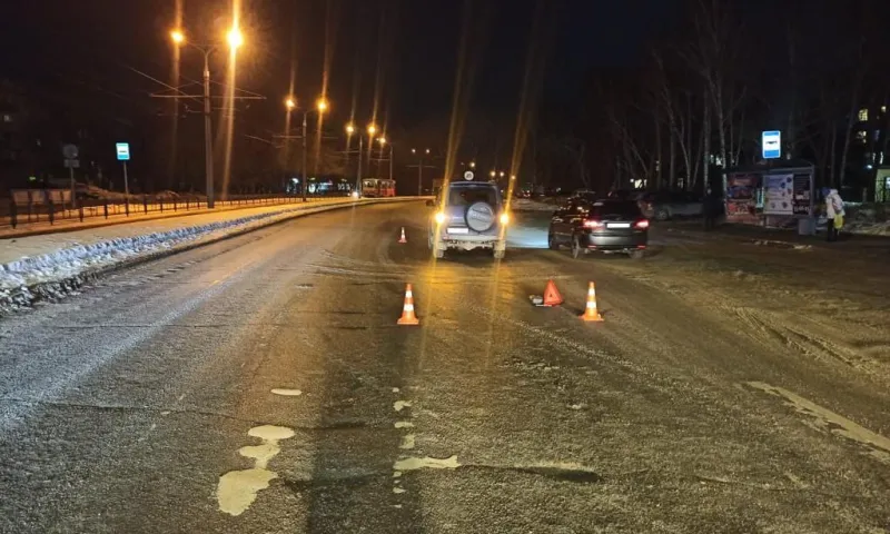 Пожилые супруги попали под машину в Барнауле