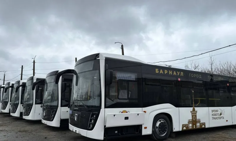 Обкатка новых автобусов начинается в Барнауле