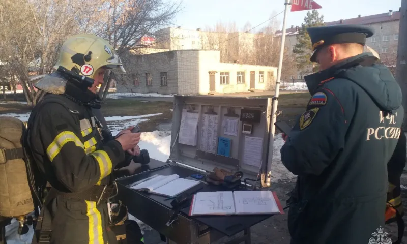 Центр охраны материнства и детства потушили в Барнауле
