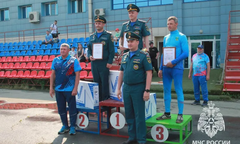 В Алтайском крае завершились соревнования по пожарно-спасательному спорту