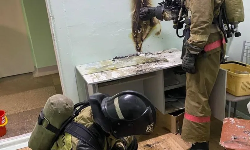В одной из больниц Новоалтайска ликвидировали возгорание
