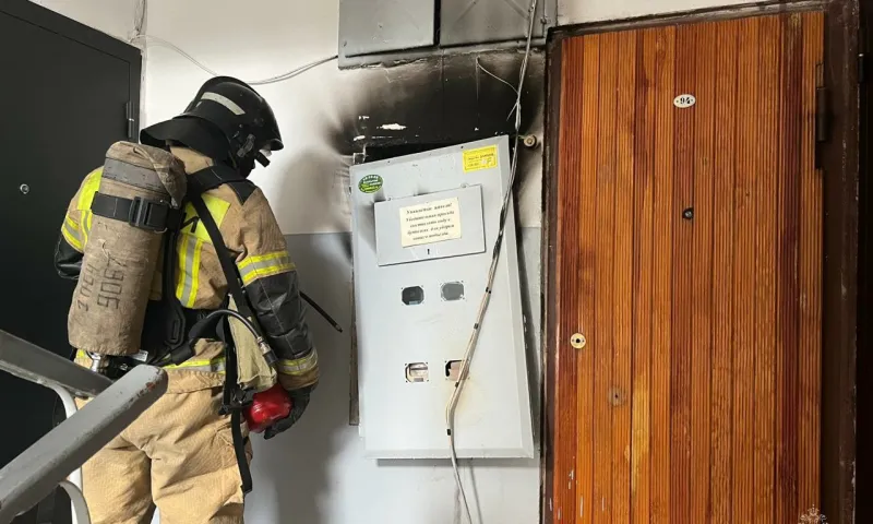 В Барнауле ликвидирован пожар в жилом доме