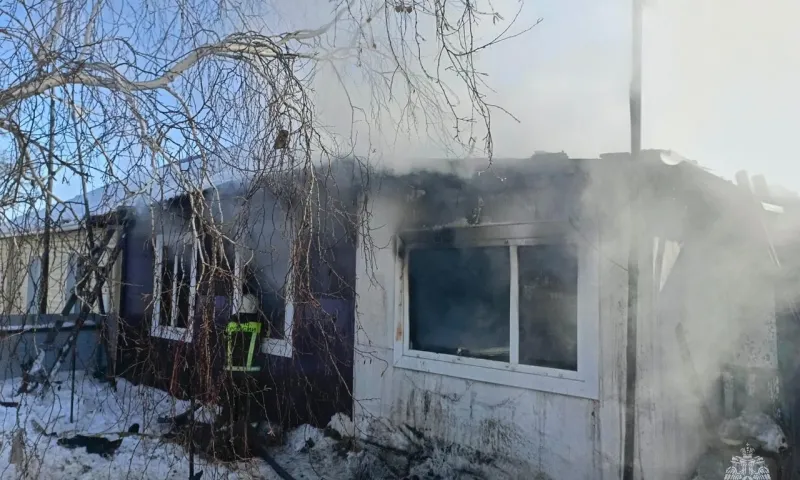 Мужчина погиб при пожаре из-за газа в Кулундинском районе