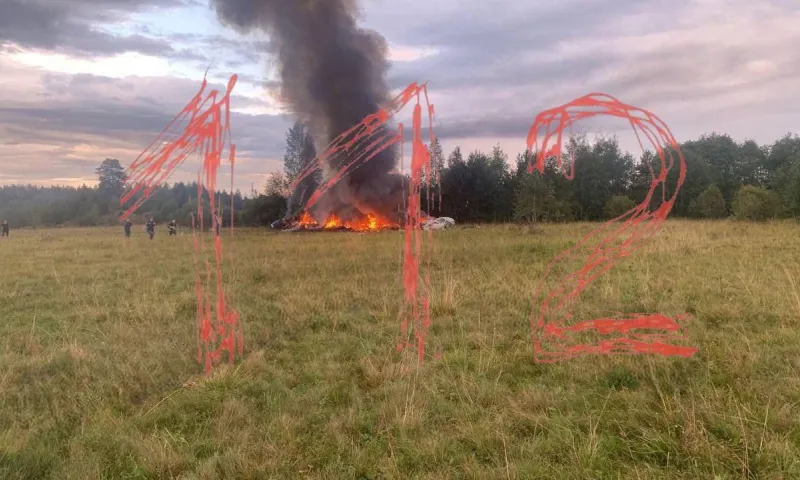 Евгений Пригожин погиб в авиакатастрофе