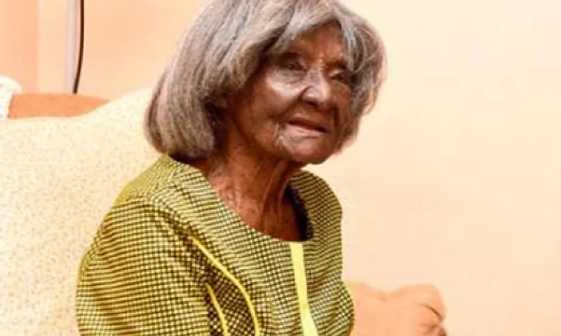Женщина, отпраздновавшая 105-летие, поделилась секретом долголетия