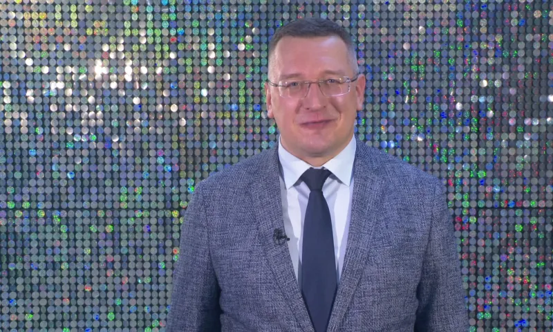 Новогоднее поздравление директора агентства уникальных событий «А. Грин company» Александра Грина