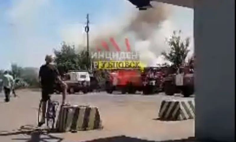 Частный дом сгорел в Алтайском крае