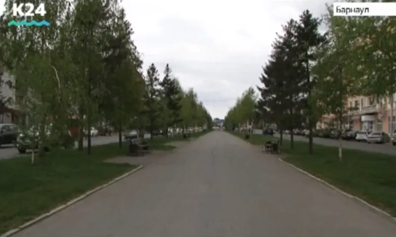 Главную аллею благоустроят в Барнауле