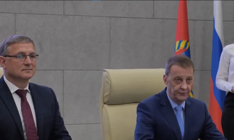 Глава Барнаула и руководитель филиала Государственного фонда поддержки участников СВО «Защитники Отечества» по Алтайскому краю подписали соглашение о сотрудничестве