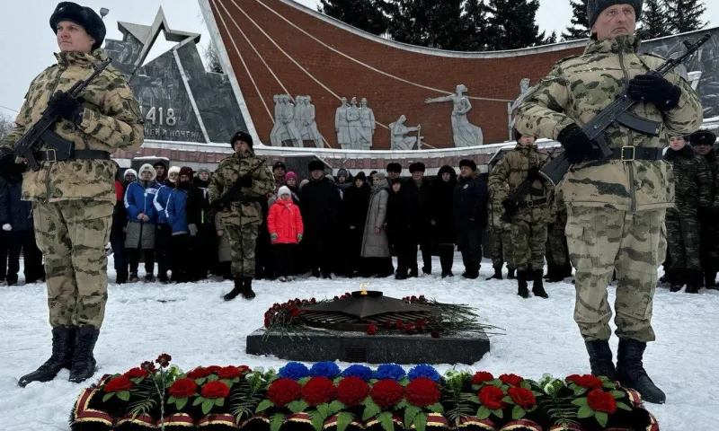 Память Героев Отечества почтили в Рубцовске