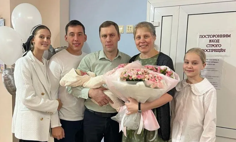 Десятый ребенок появился на свет в семье жительницы Алтайского края