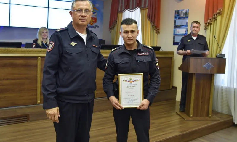 Лучшим полицейским в Сибири стал сотрудник из Алтайского края