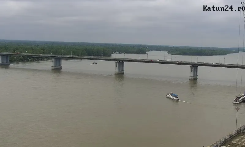 Повышение уровня воды на Оби прогнозируют в Барнауле