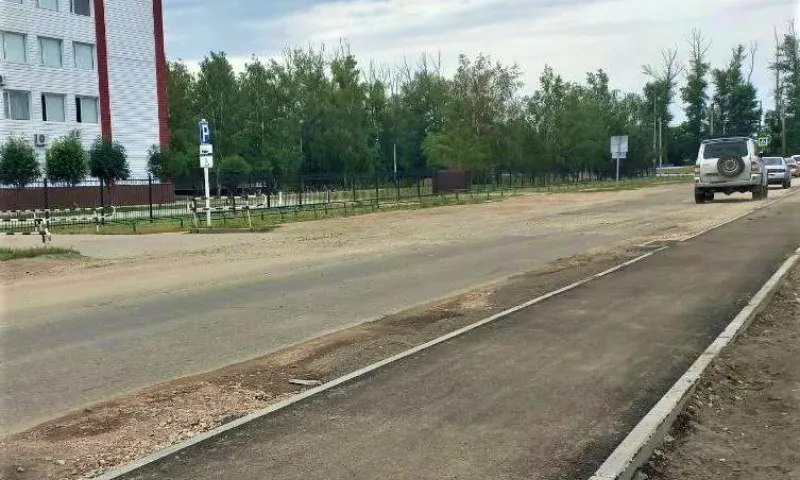 В Рубцовске ремонтируют тротуары