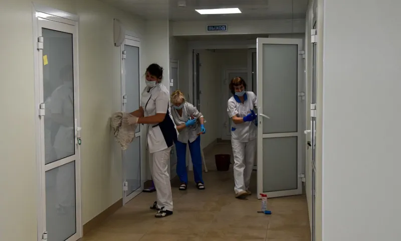 Капремонт отделения УЗИ завершился в Диагностическом центре Алтайского края