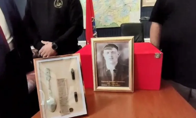 Личные вещи солдата Великой Отечественной войны из Алтайского края, погибшего 82 года назад, вернутся в родной регион