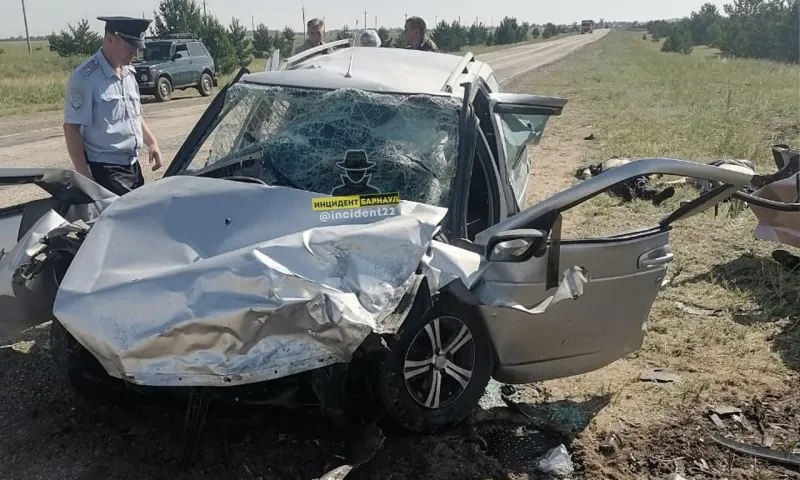 5 человек пострадали в ДТП в Алтайском крае