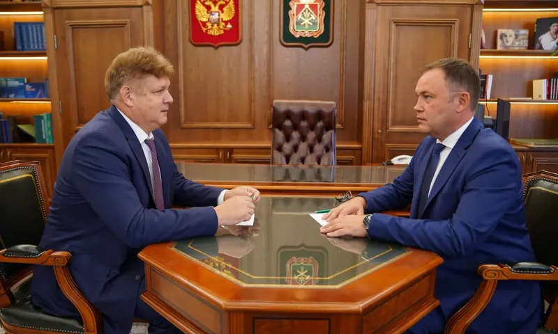 Анатолий Серышев поздравил избранного губернатора Кузбасса со вступлением в должность