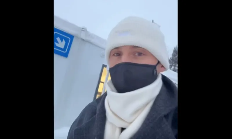 «Тут зима в разгаре»: Сергея Лазарева удивила погода в Барнауле