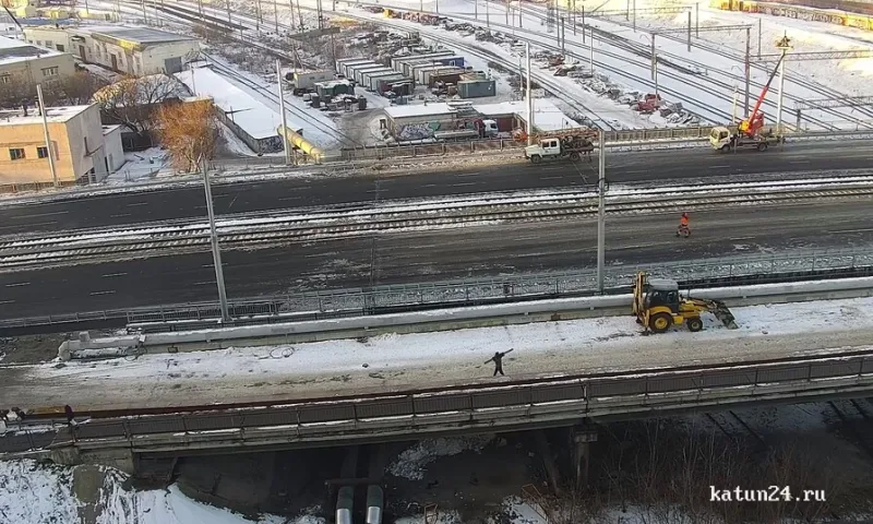 Как изменится схема движения транспорта после открытия моста на проспекте Ленина в Барнауле