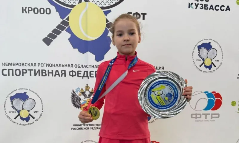 Начинающая теннисистка из Барнаула стала победителем первенства юниорок