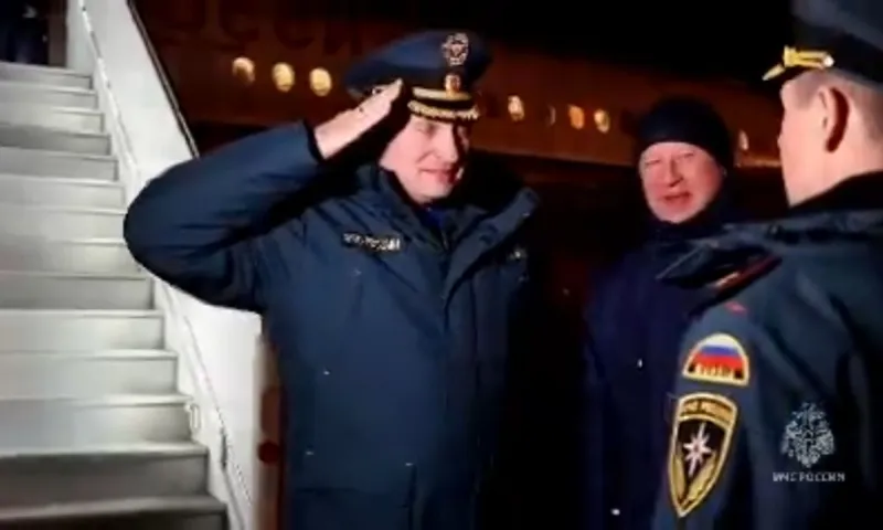 Глава МЧС России прибыл в Алтайский край