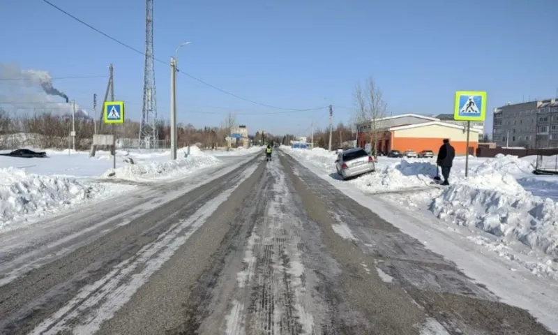Школьница попала под машину в Рубцовске