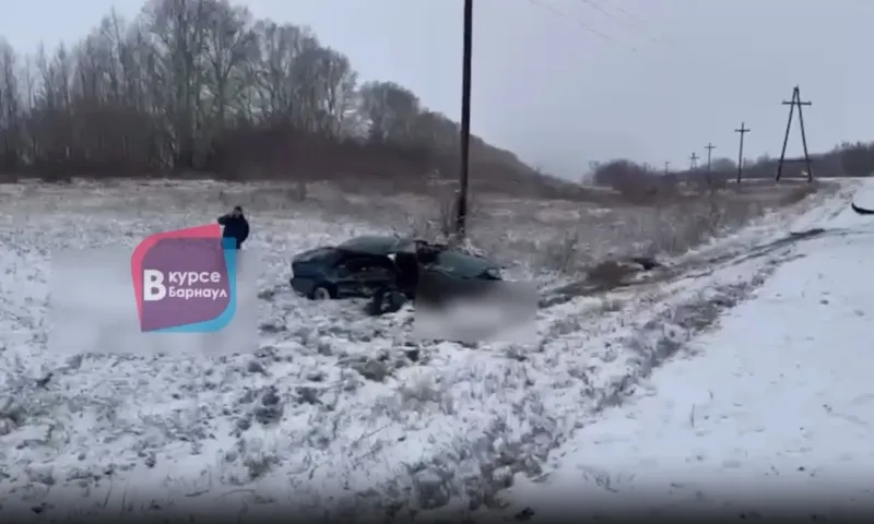 Трое человек погибли в ДТП на трассе в Шипуновском районе