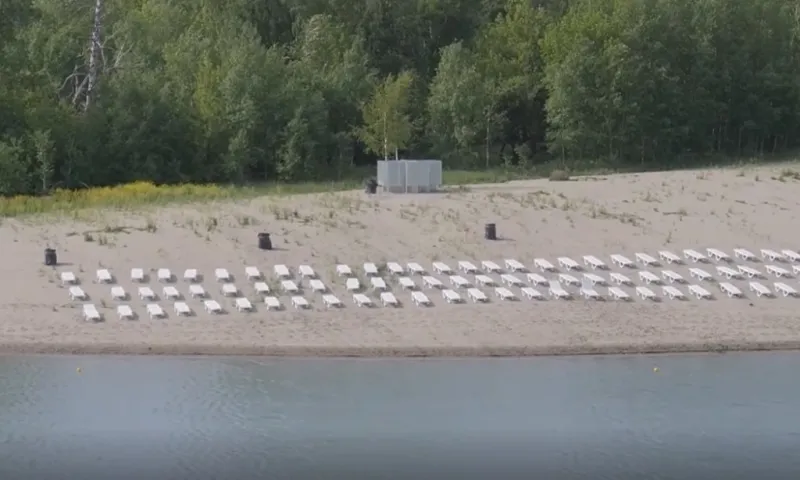 У барнаульцев появилось новое место отдыха на восстановленном озере Варежка