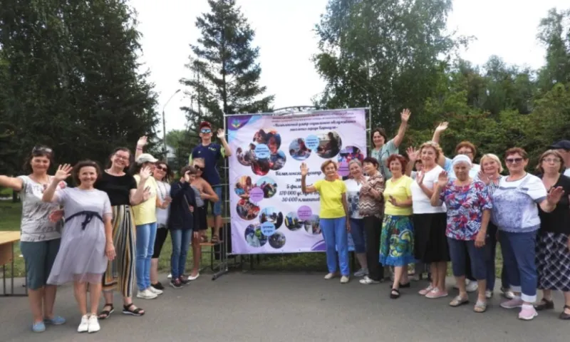 Граждан 55+ приглашают на занятия спортом в барнаульском парке