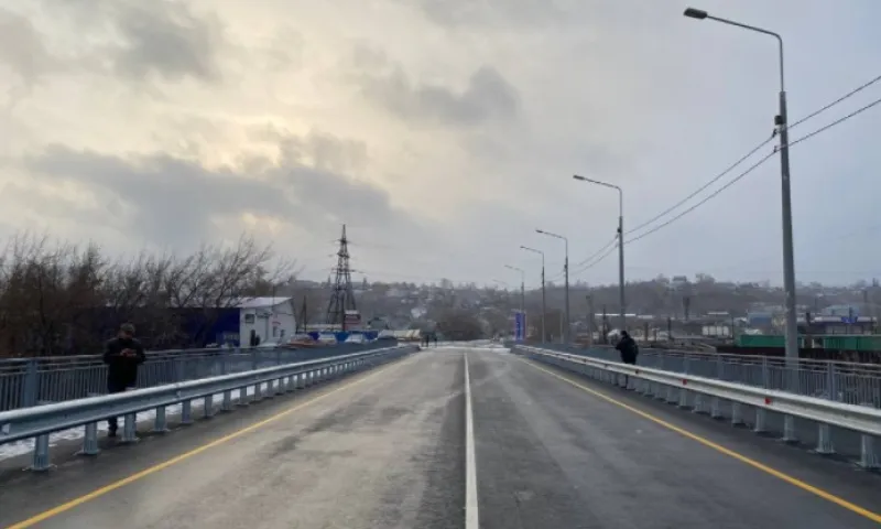Мост на Челюскинцев открыли в Барнауле после реконструкции