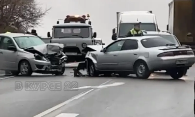 Серьезное ДТП произошло на трассе Алтайского края