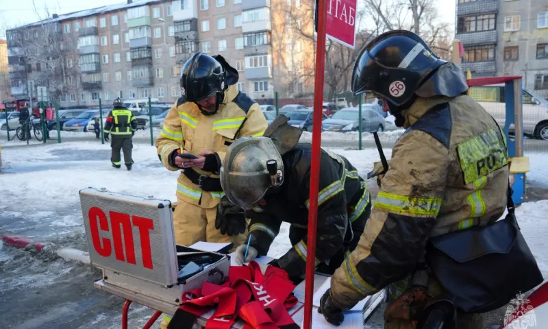 Пожарные учения пройдут в 12 населенных пунктах Алтайского края