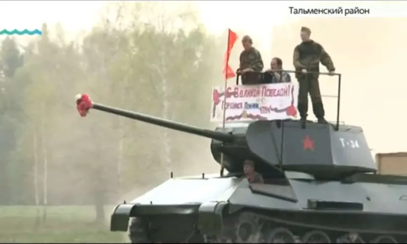 Аналог легендарного Т-34 своими руками сконструировал житель Алтайского края