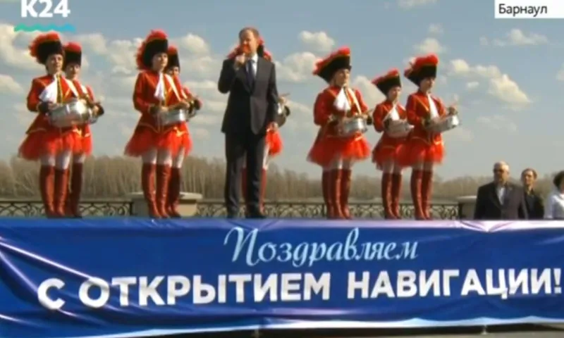 Виктор Томенко: В Алтайском крае ежегодный объем перевозок грузов водным транспортом превысит один миллион тонн
