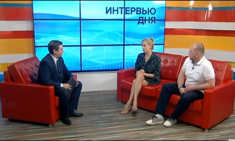 Режиссер Алексей Петрухин и актриса Анна Чурина дали эксклюзивное интервью телеканалу «Катунь 24»