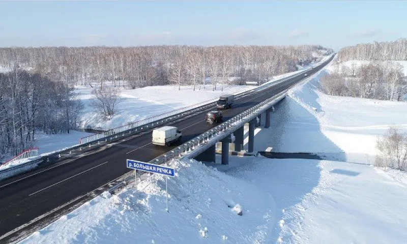 Мост через Большую Речку отремонтировали в Алтайском крае