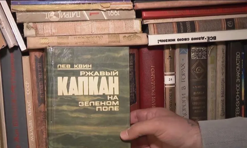 «Книжный шкаф»: барнаульский писатель Лев Квин 