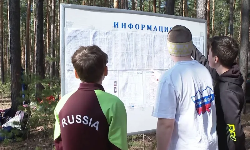 Всероссийский чемпионат по спортивному ориентированию проходит в Барнауле