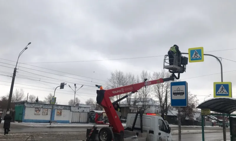 Три новых светофора запустят в Барнауле сегодня