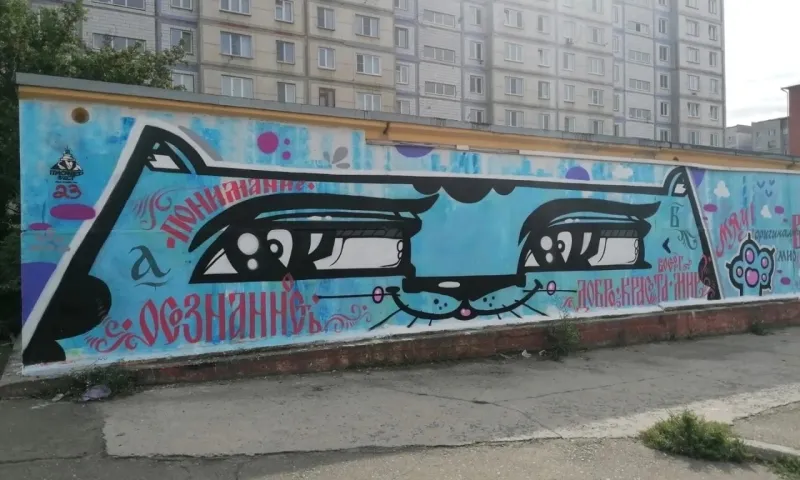 Новые граффити появились в Бийске