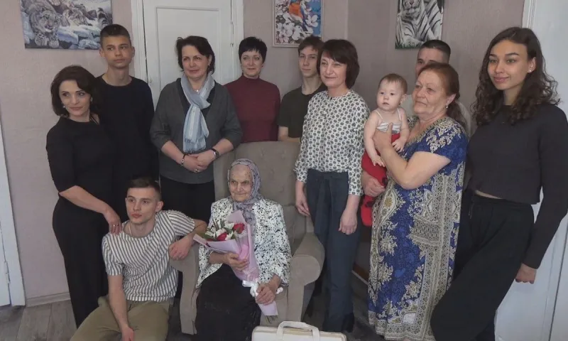 100-летний юбилей отметила пенсионерка в Алтайском крае