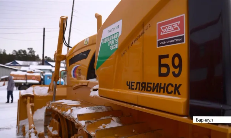 Партию новой техники для лесопожарных и лесохозяйственных работ завезли в Алтайский край