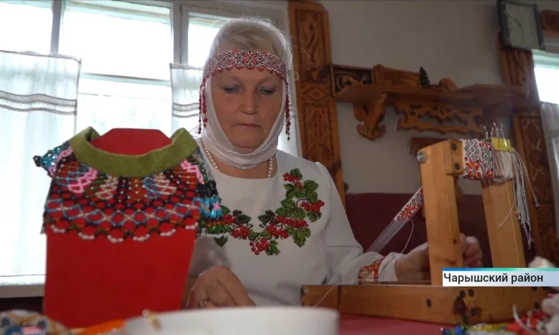 Жительница Чарышского района стала участницей конкурса «Народный мастер Алтайского края»